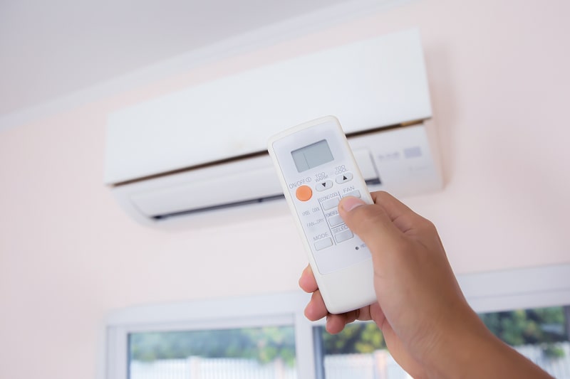 ductless ac unit with remote