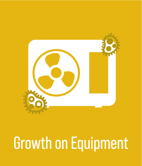 Comfort-Now Growth of Equipment